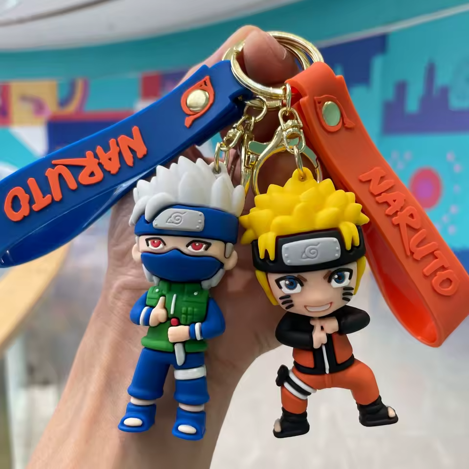 Naruto Anime Figure Keychain Collection – PVC Chibi Style