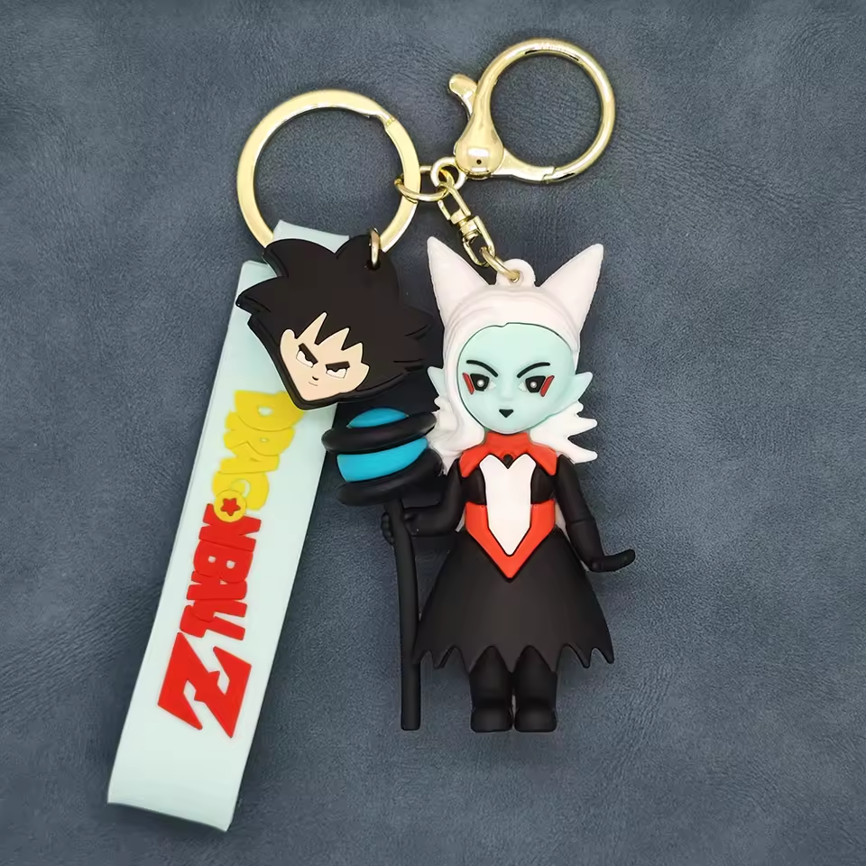 Anime Dragon Ball Keychain Set