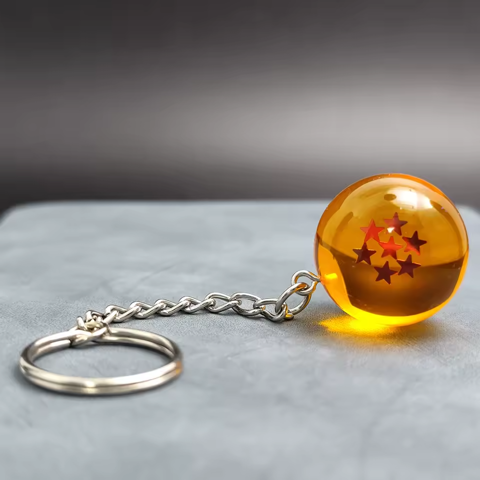 Anime Dragon Ball Keychain Set