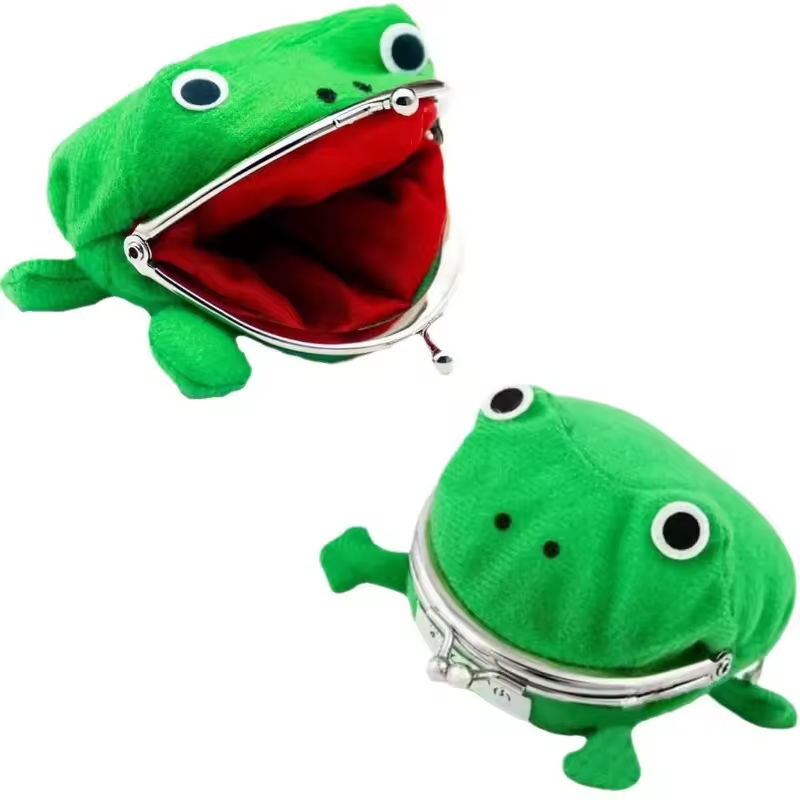Naruto Frog Coin Purse – Cute Plush Wallet