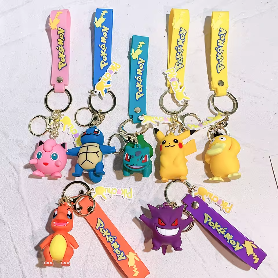 Cute Pokémon Keychain