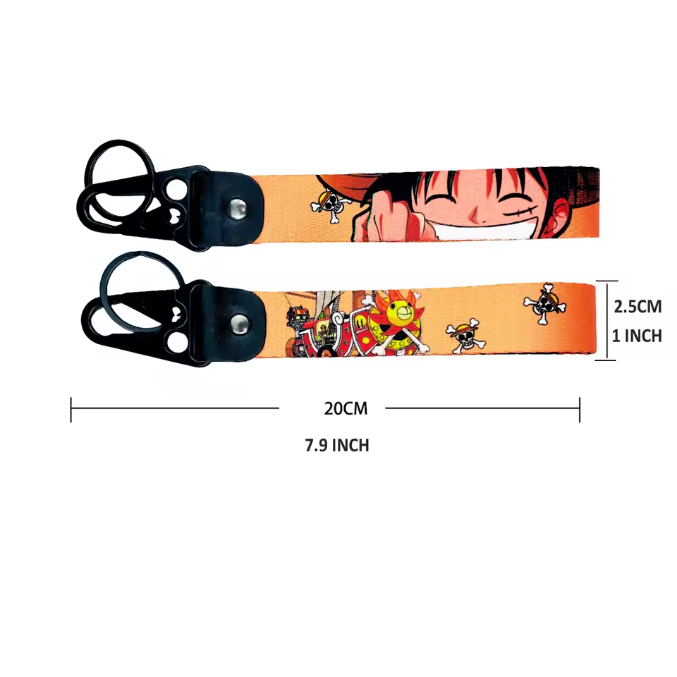 One Piece Lanyard Keychain