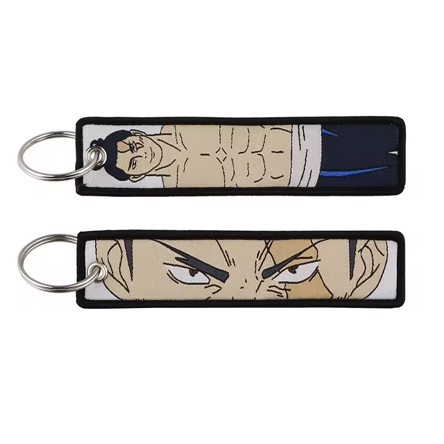 Jujutsu Kaisen Embroidered Keychain Collection