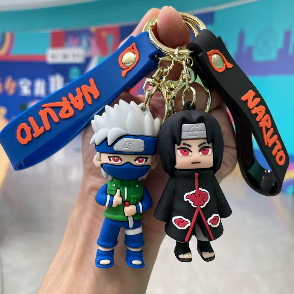 Naruto Anime Figure Keychain Collection – PVC Chibi Style