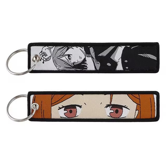 Jujutsu Kaisen Embroidered Keychain Collection