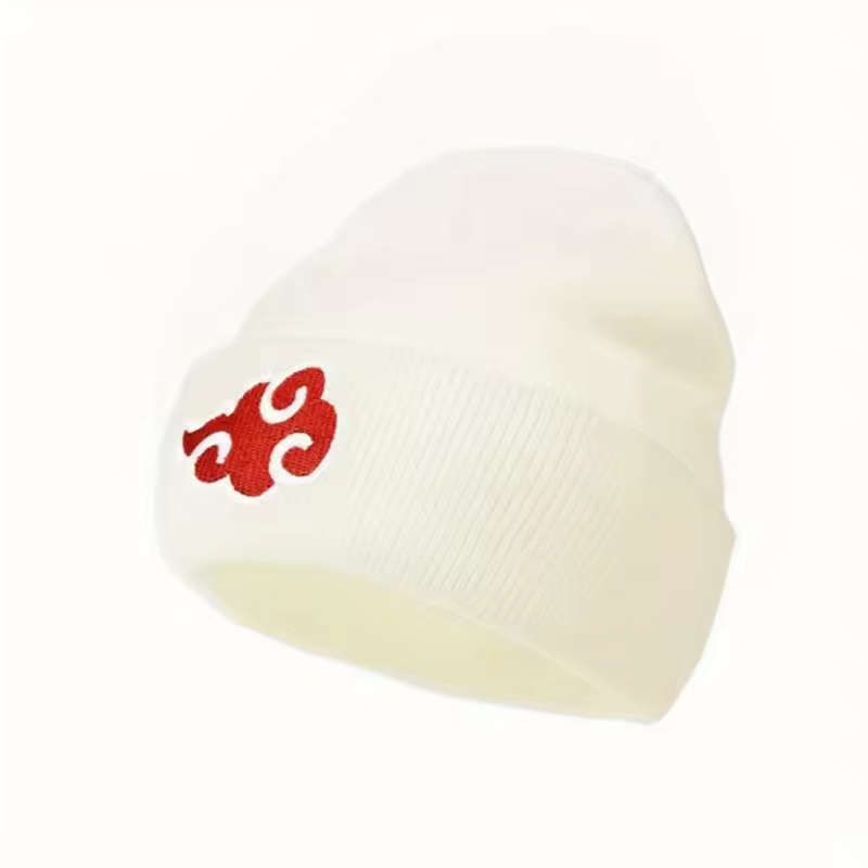 Akatsuki Cloud Beanie – Embroidered Knit Hat
