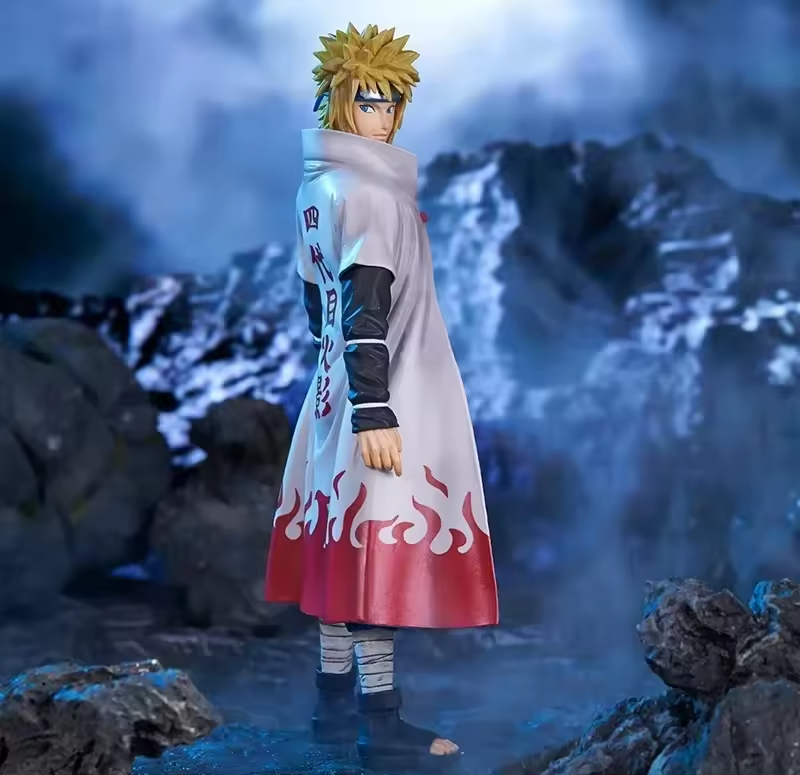 20cm Naruto Action Figure Collection – Minato, Kakashi, Sasuke & Kurama Naruto