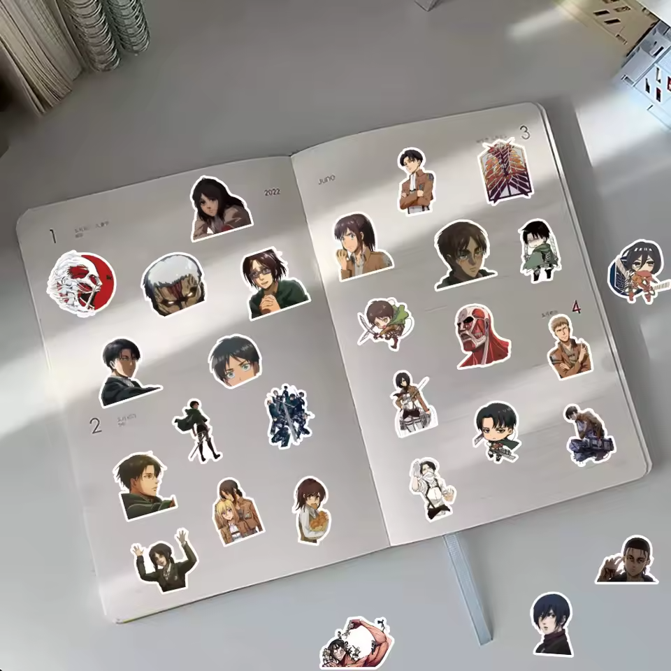 Attack on Titan 50pcs Anime Stickers