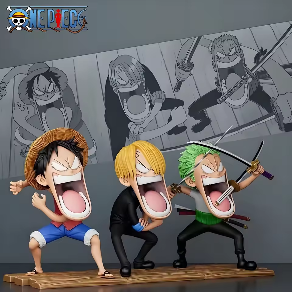 3PCS/Set One Piece Hunger Triple