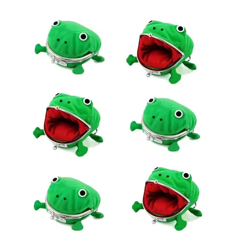 Naruto Frog Coin Purse – Cute Plush Wallet