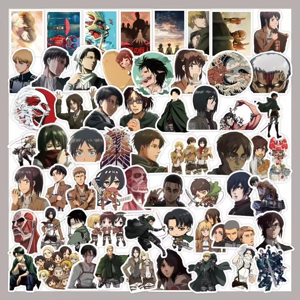 Attack on Titan 50pcs Anime Stickers