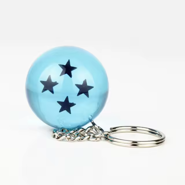 Anime Dragon Ball Keychain Set