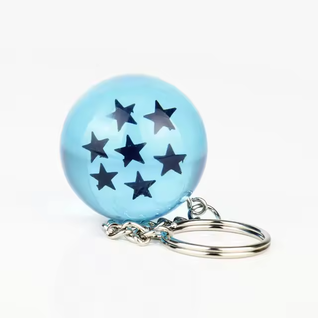 Anime Dragon Ball Keychain Set