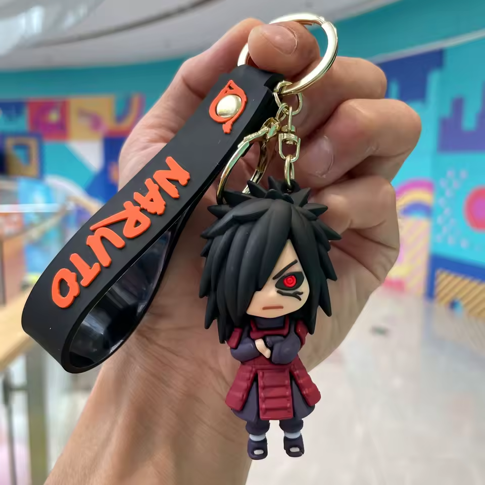 Naruto Anime Figure Keychain Collection – PVC Chibi Style