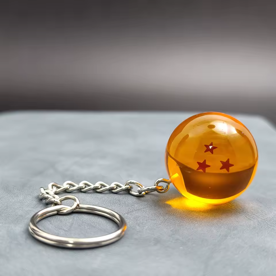 Anime Dragon Ball Keychain Set