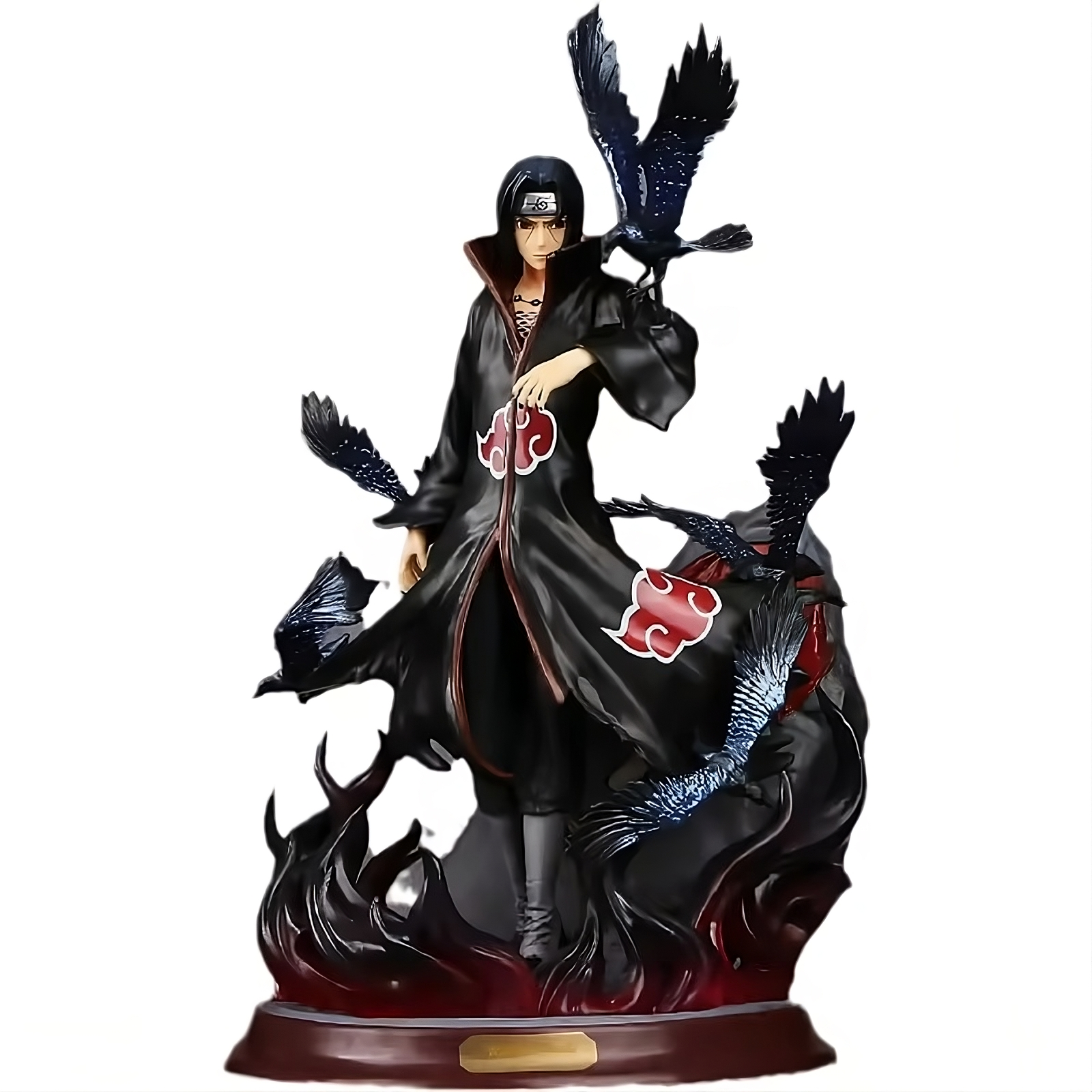 Naruto Shippuden – Uchiha Itachi & Crows 25cm PVC Figure