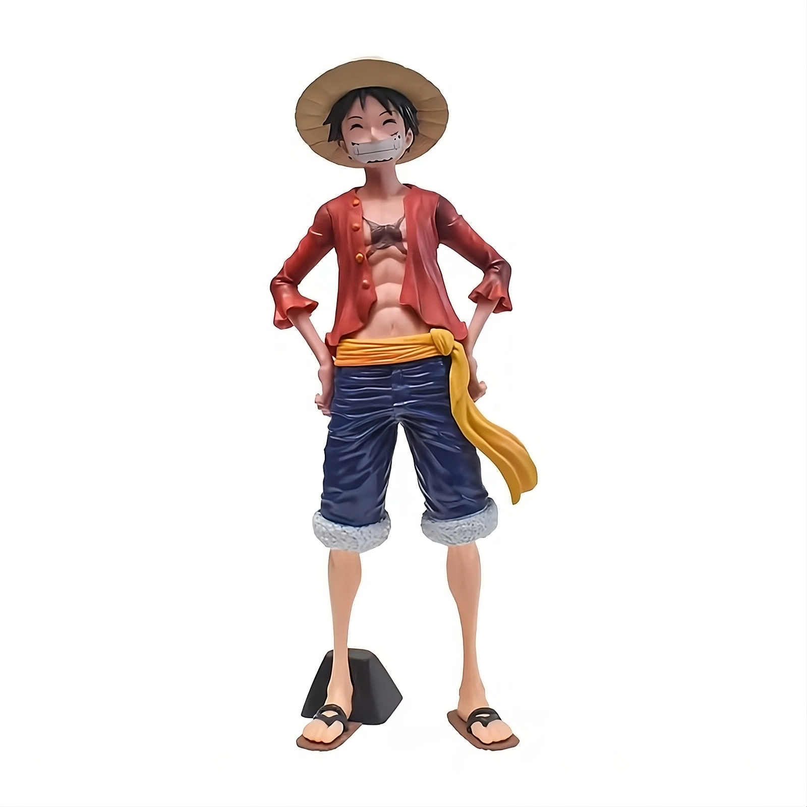 One Piece – Monkey D. Luffy Grandista Action Figure (28cm, 3 Face Expressions)