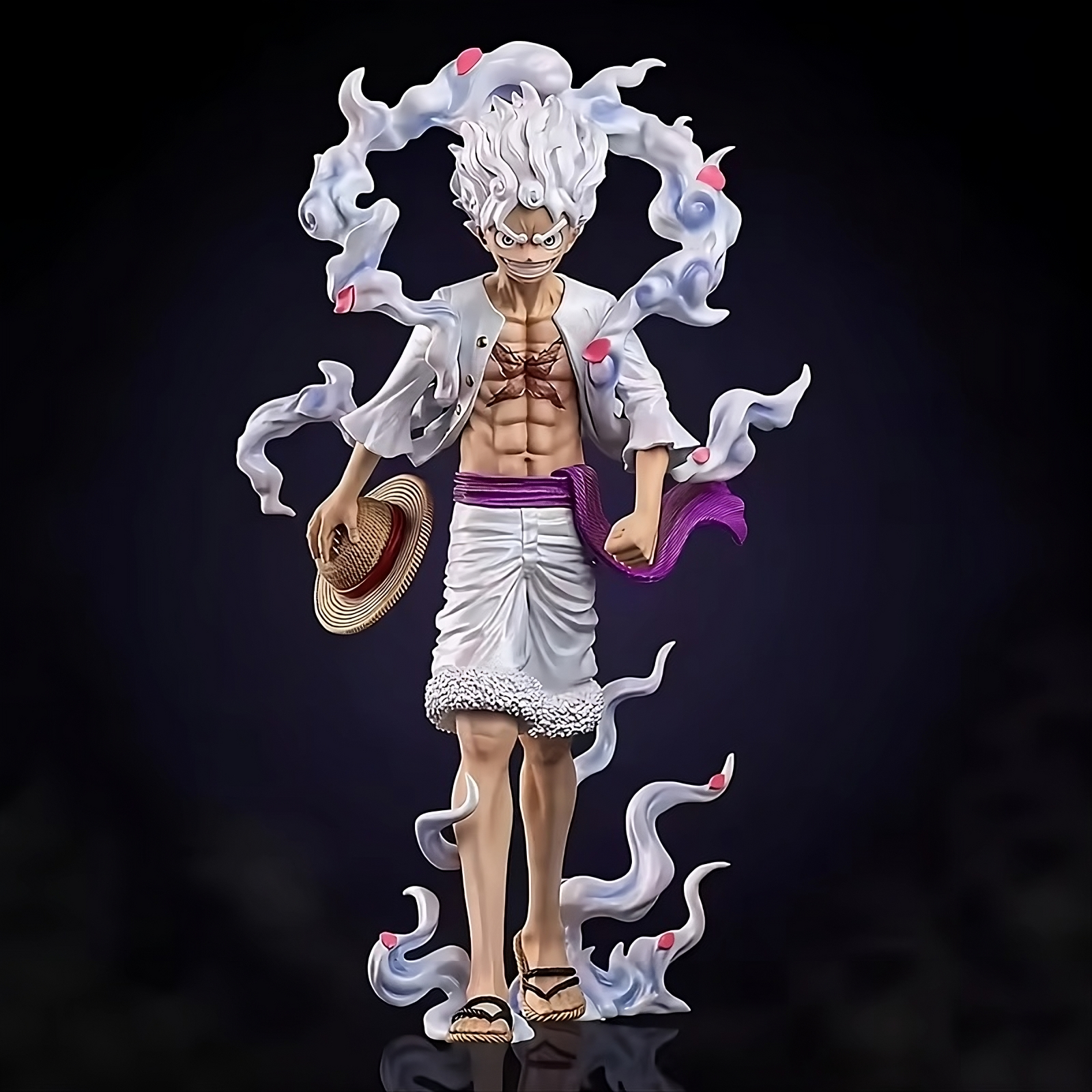 One Piece – Gear 5 Monkey D. Luffy PVC Figure (23cm GK Model Edition)