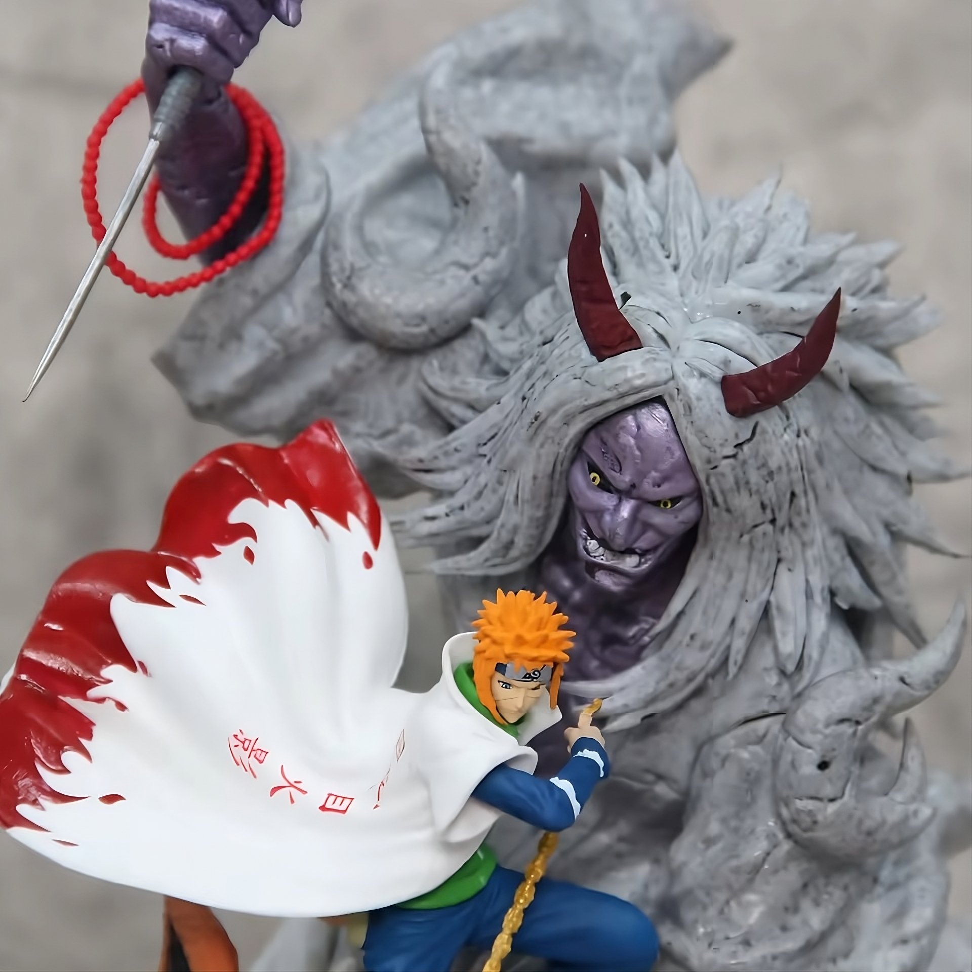 Naruto Shippuden – Minato Namikaze 29cm Figure with Kurama & Reaper Death Seal