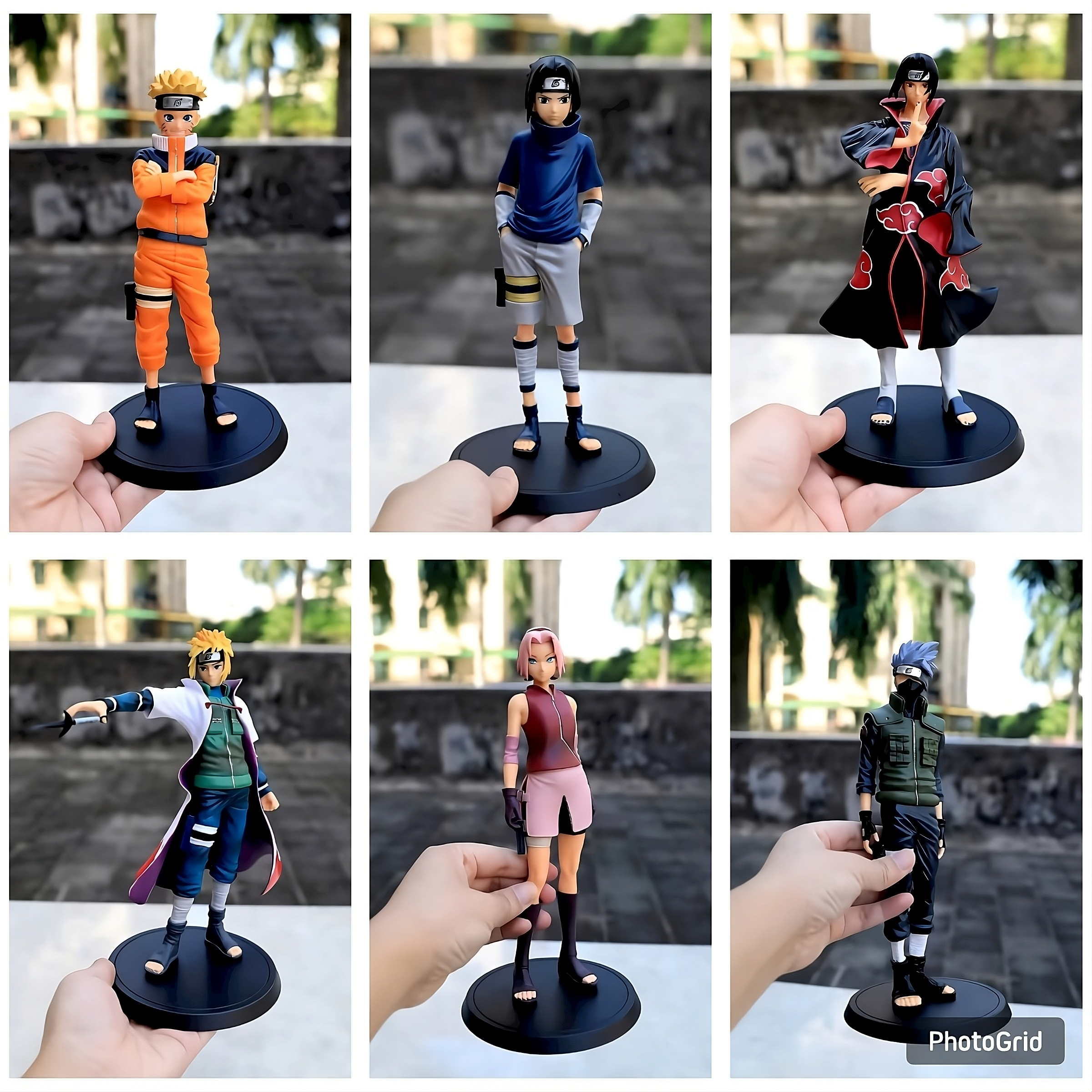 Naruto Shippuden Collectible Action Figures – Premium PVC Character Models (6 Variants)