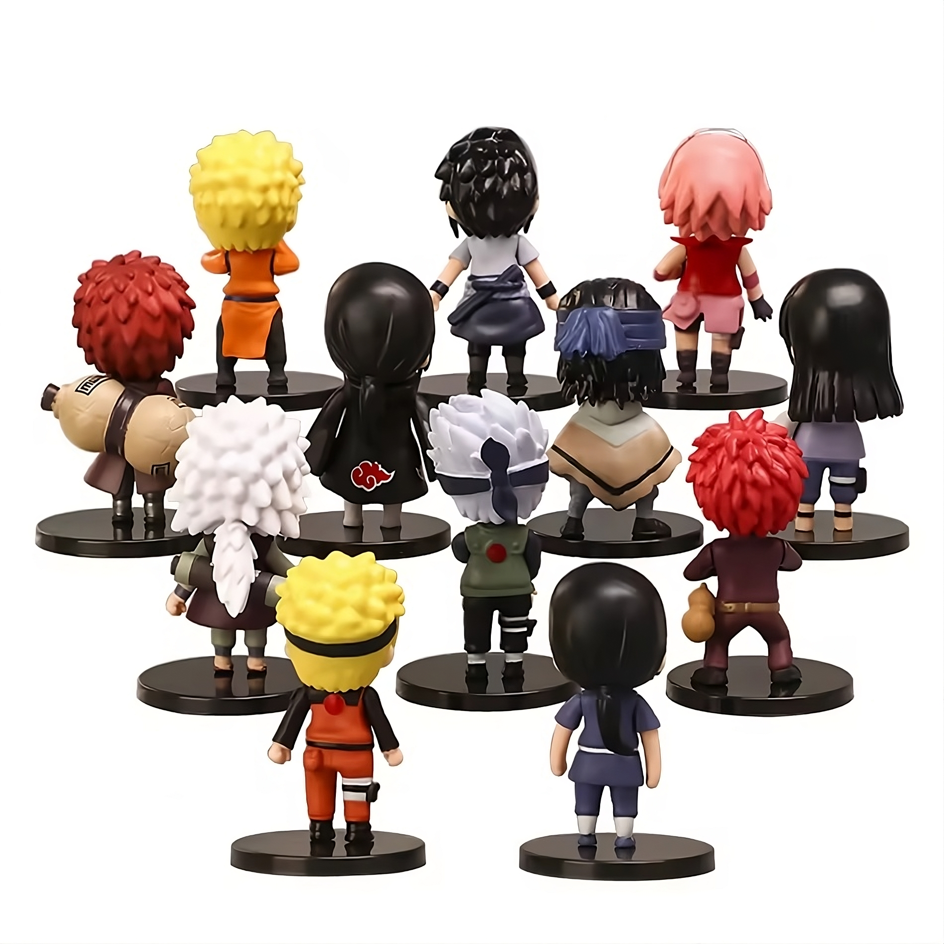 Naruto Shippuden – 12-Piece PVC Figure Set