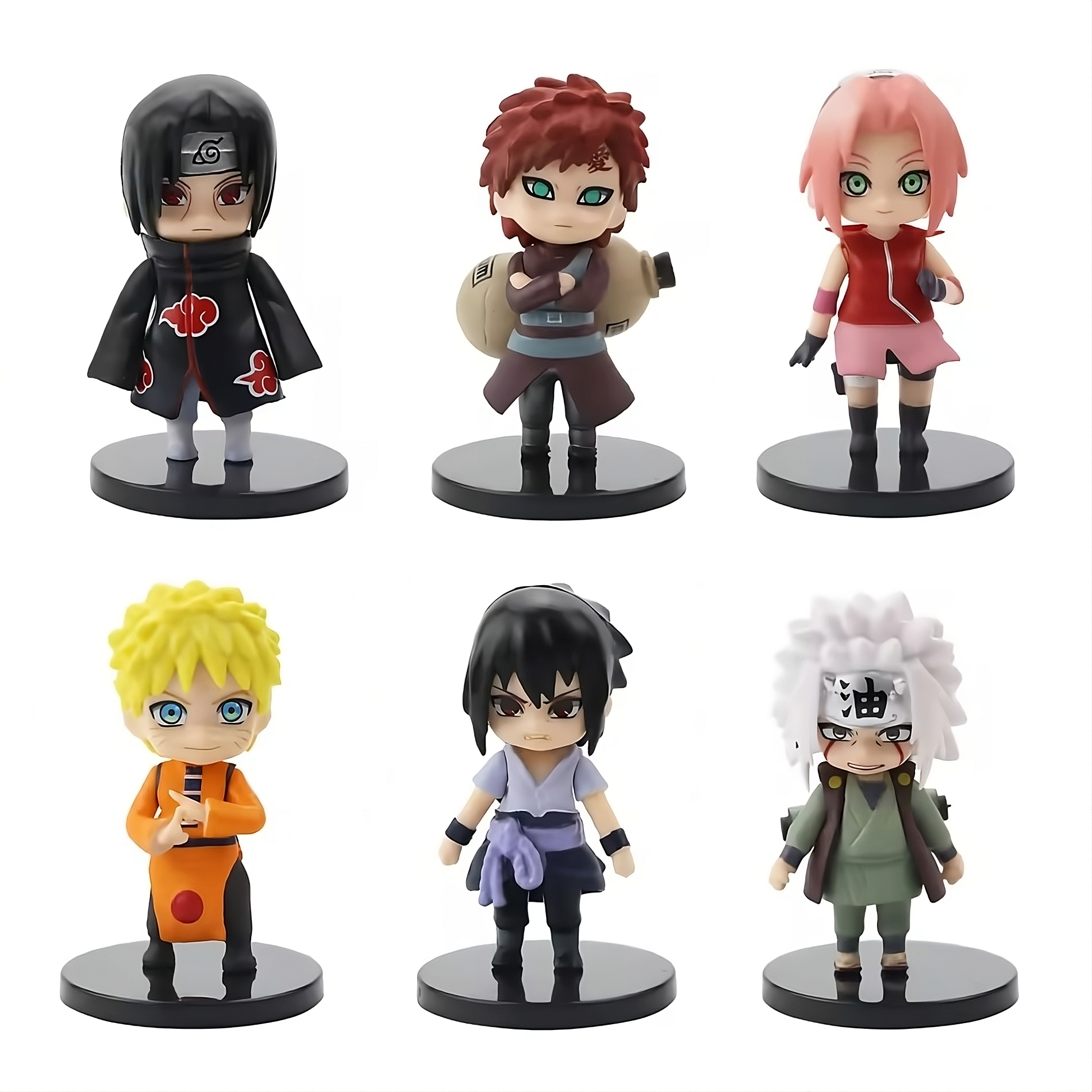 Naruto Shippuden – 12-Piece PVC Figure Set