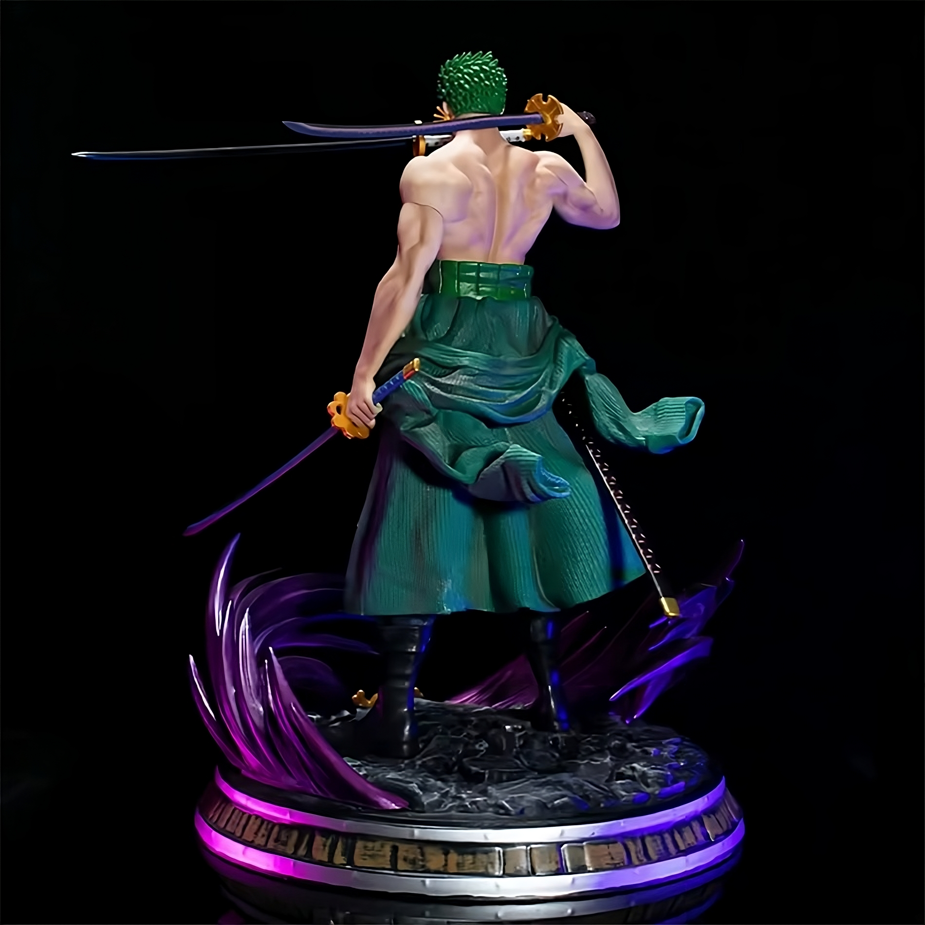 Roronoa Zoro One Piece Anime Figure – 21cm GK Collectible Statue (2 Variants)