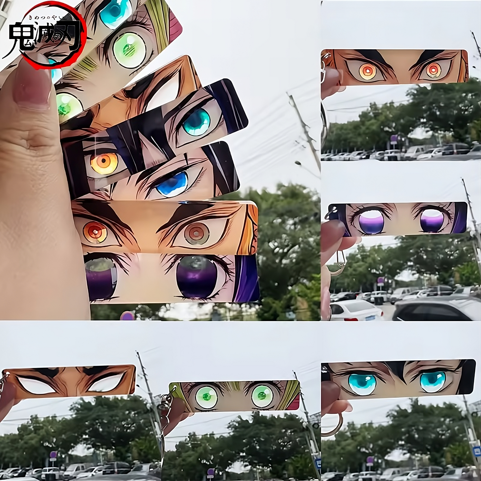 Luminous Eyes Demon Slayer Keychain