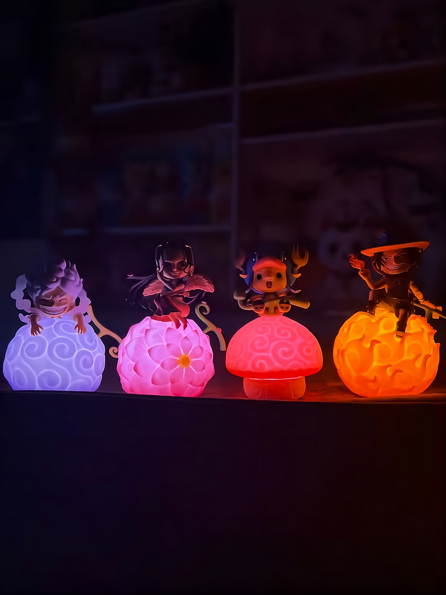 One Piece Devil Fruit LED Night Light Figure