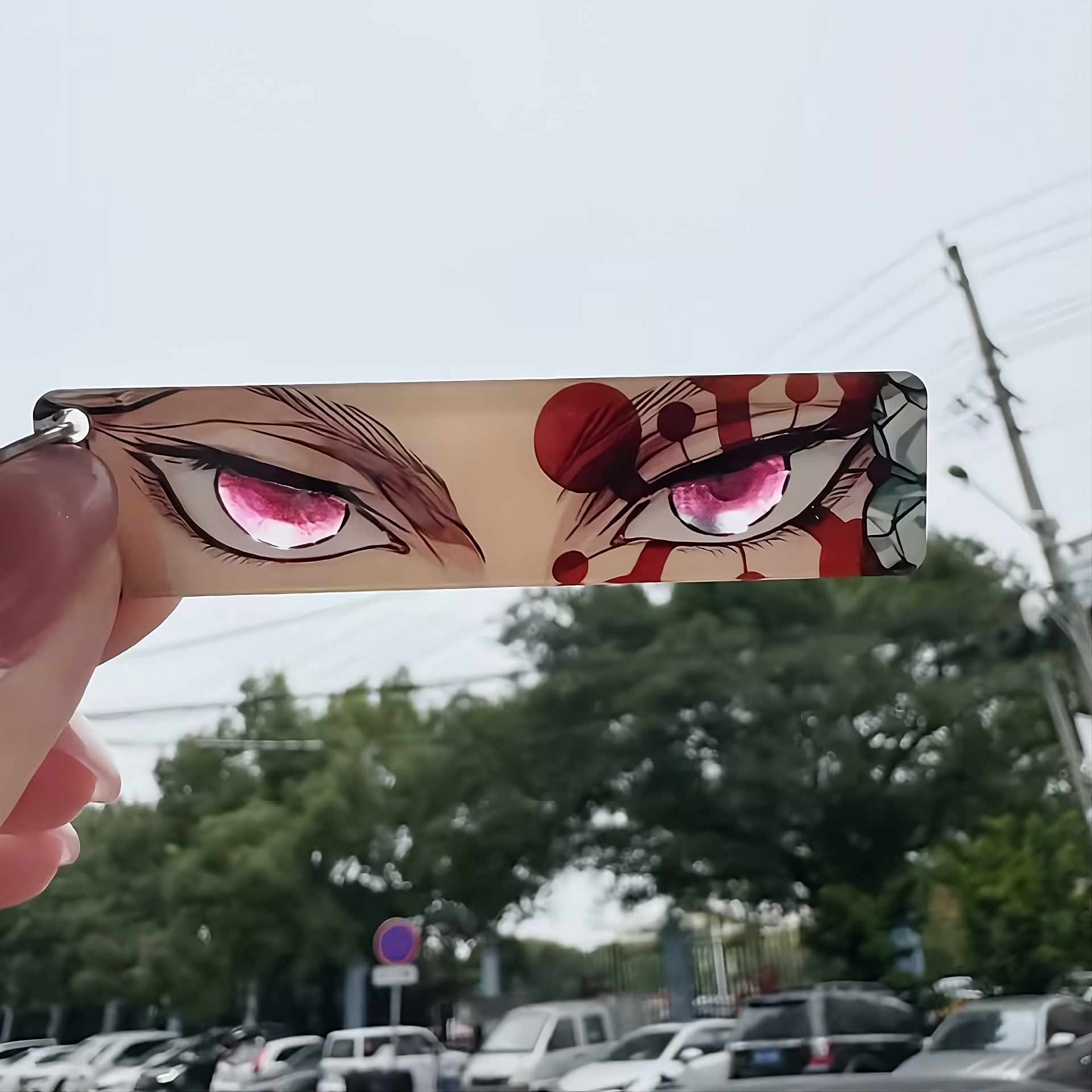 Luminous Eyes Demon Slayer Keychain