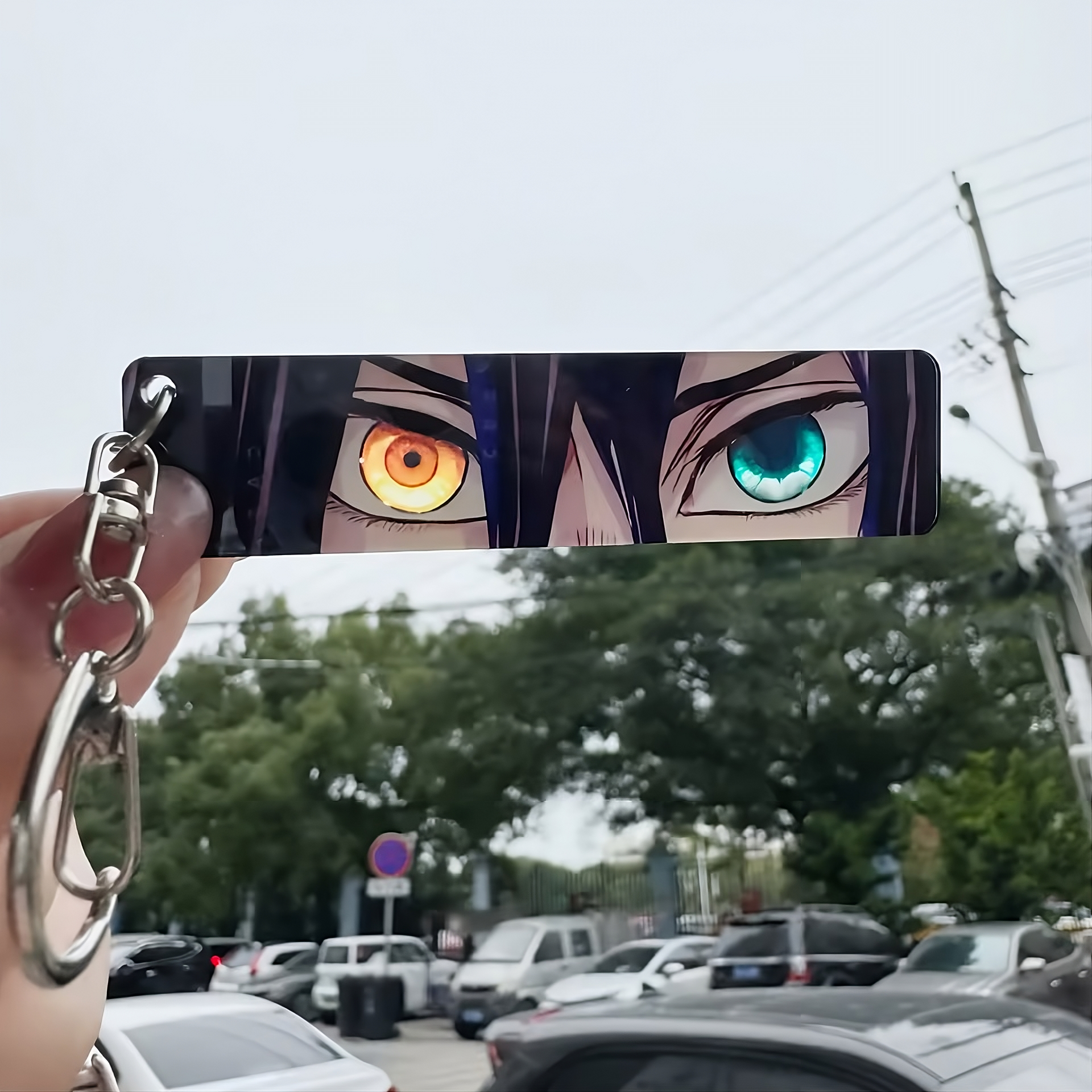 Luminous Eyes Demon Slayer Keychain