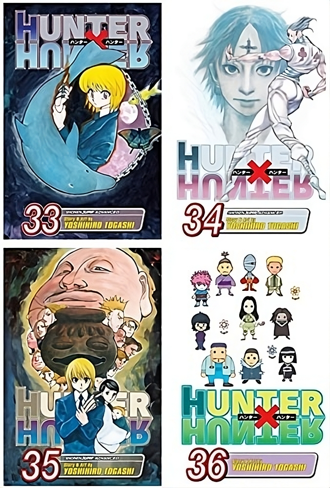 Hunter x Hunter Manga Set, Vol. 25-36