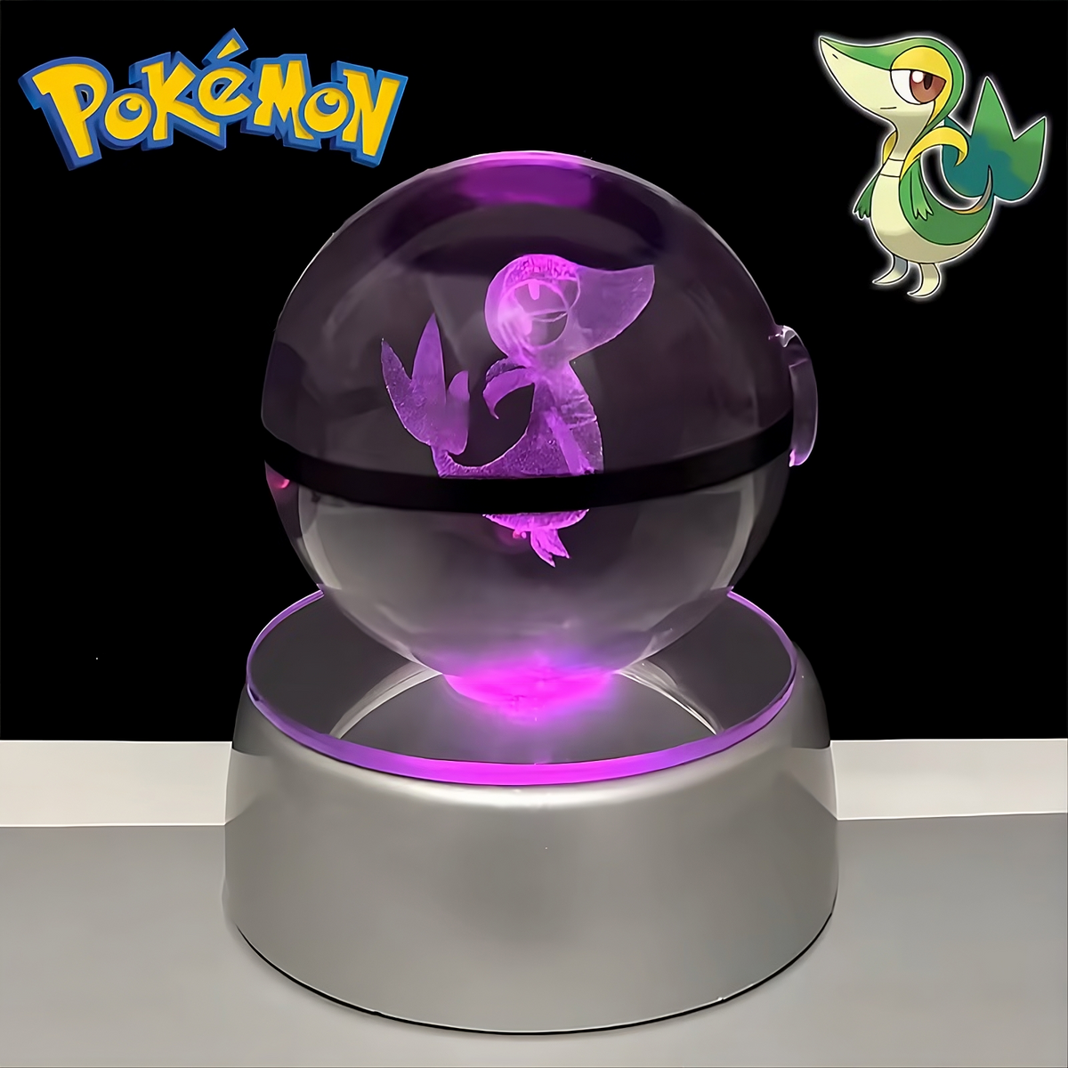 Pokémon 3D Crystal Ball LED Night Light – Collector’s Edition