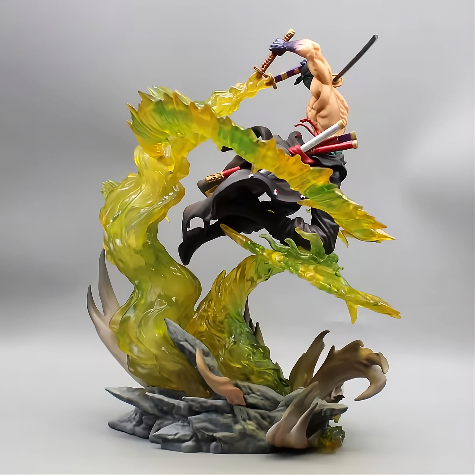 Roronoa Zoro LED Display Figure – 30cm