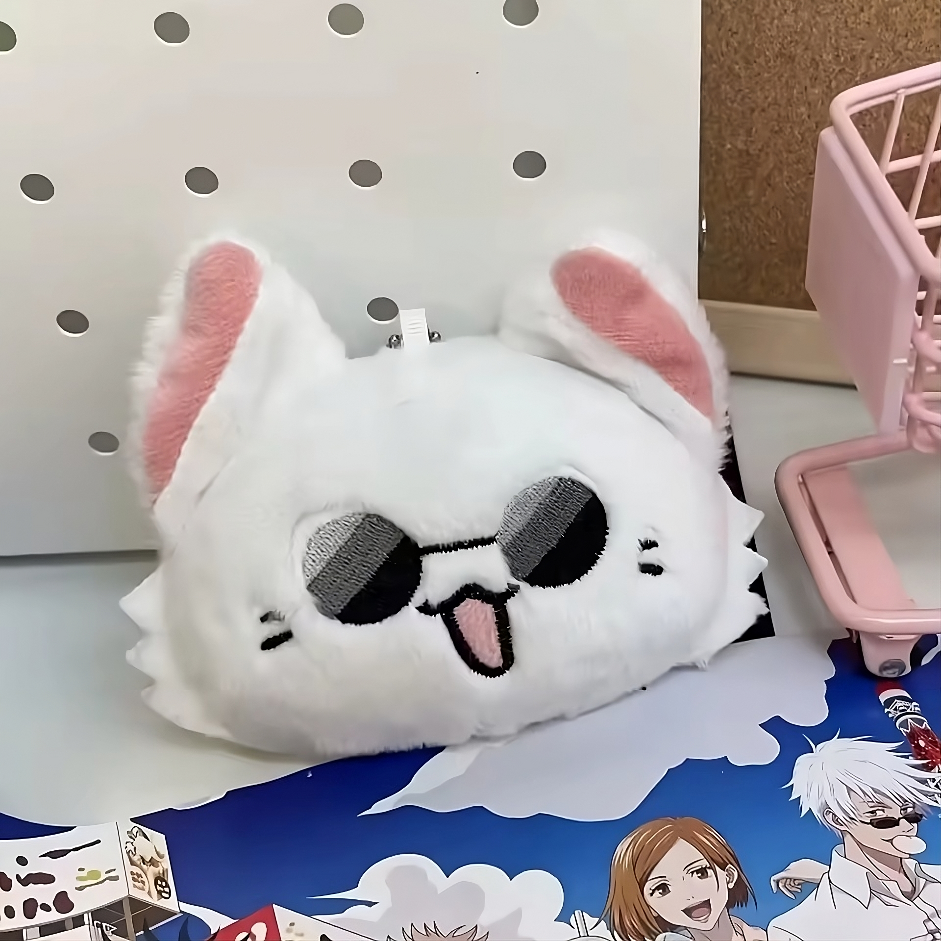 Jujutsu Kaisen Cat Plush Keychains