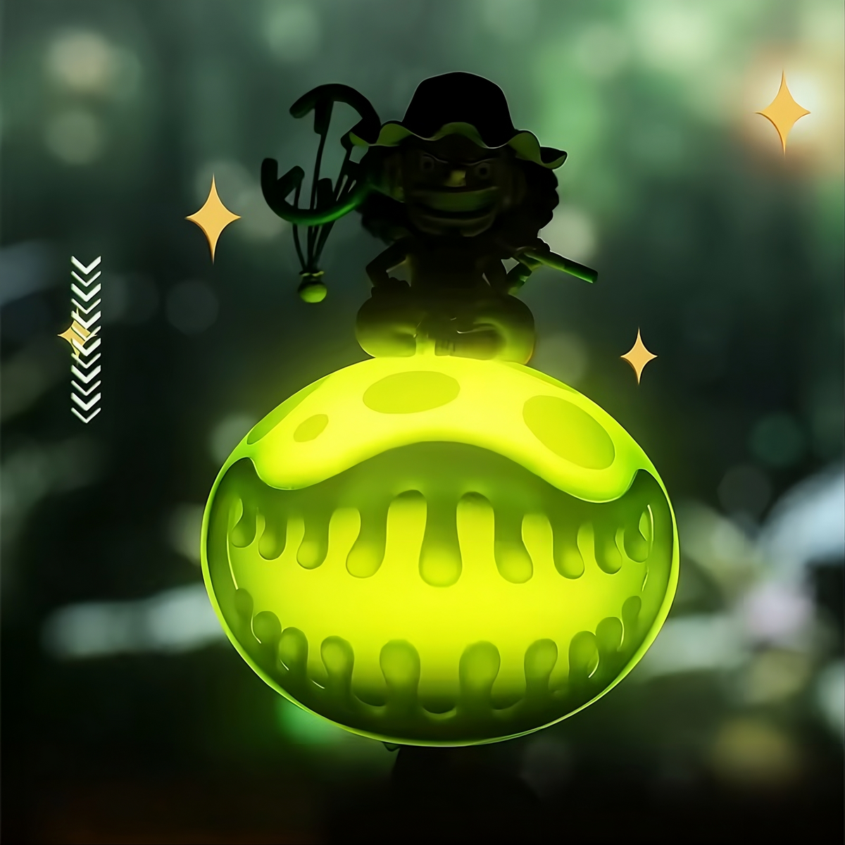 One Piece Usopp Carnivorous Plant LED Night Light