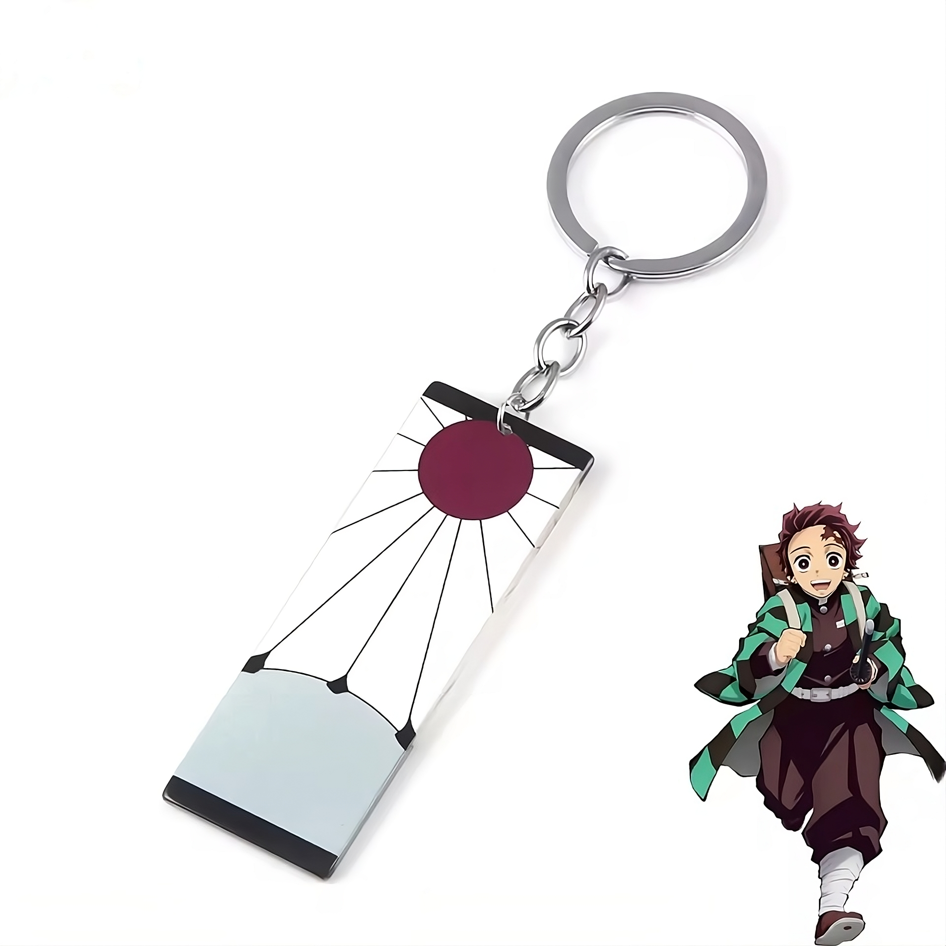 Tanjiro Kamado Rising Sun Keychain