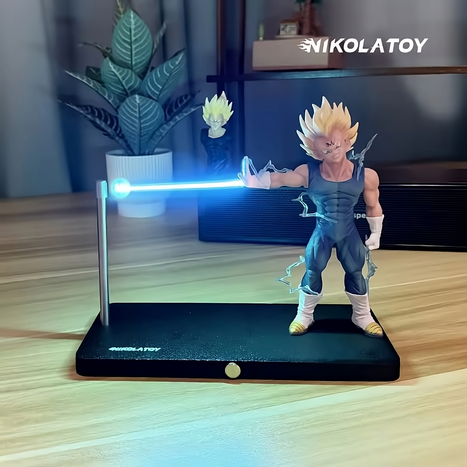 NIKOLATOY Dragon Ball Z Goku & Vegeta Night Light Figure