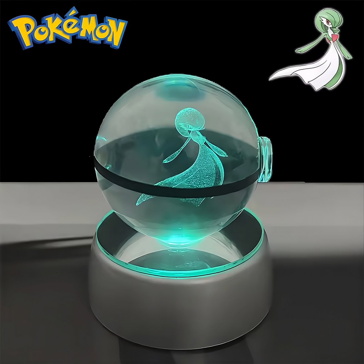Pokémon 3D Crystal Ball LED Night Light – Collector’s Edition