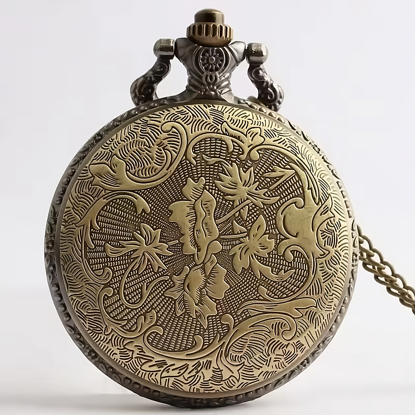 One Piece Pocket Watch – Vintage Bronze Mugiwara Pirates Collectible