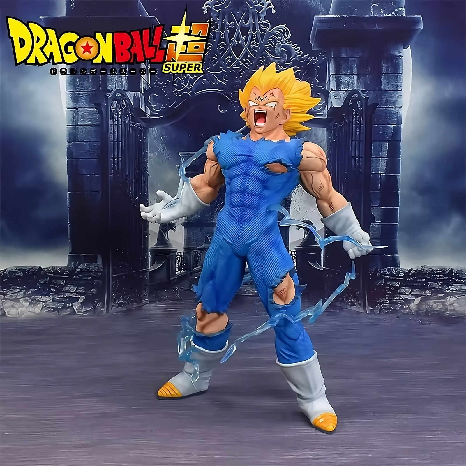 Dragon Ball Z – Majin Vegeta Super Saiyan Action Figure (28 PVC Model)