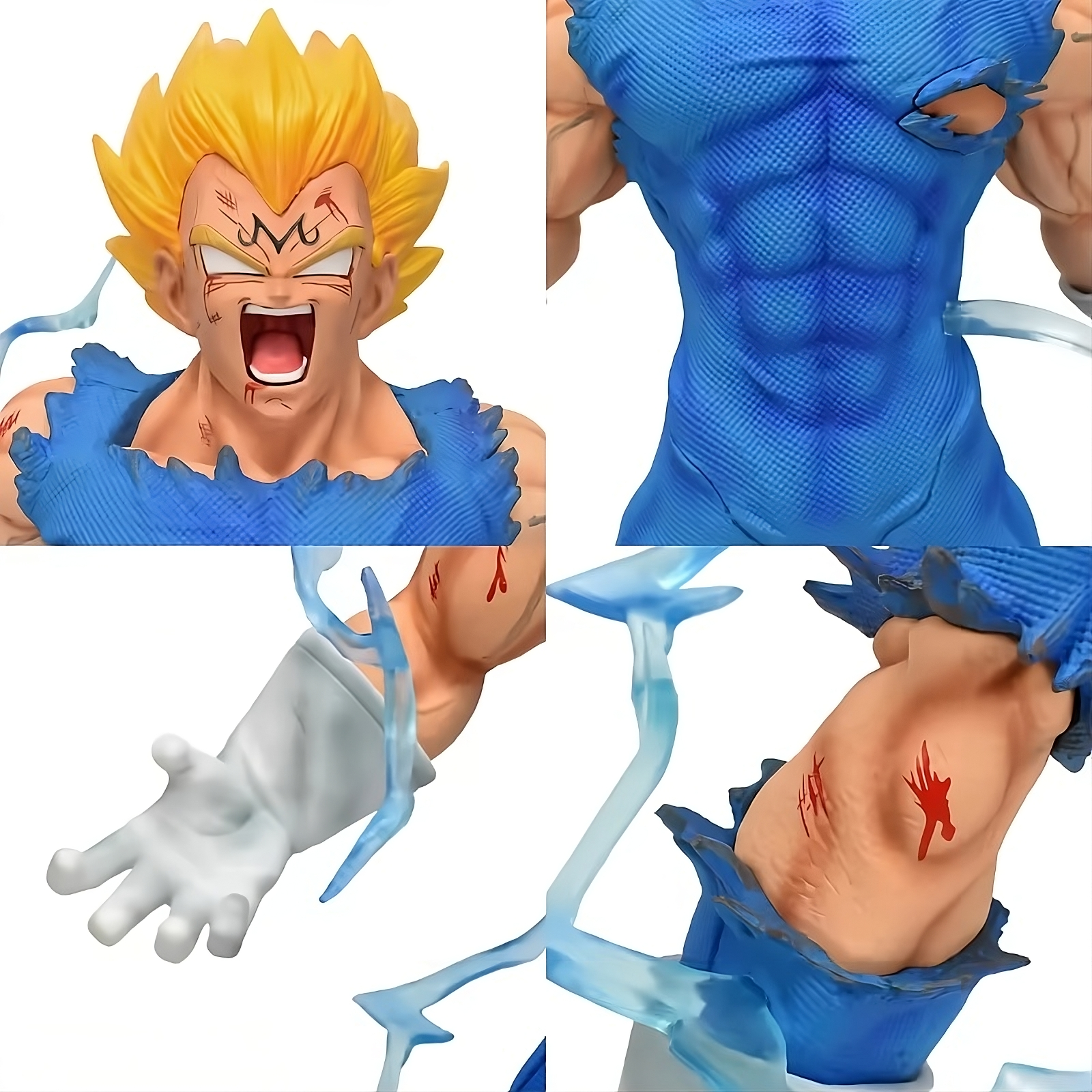 Dragon Ball Z – Majin Vegeta Super Saiyan Action Figure (28 PVC Model)
