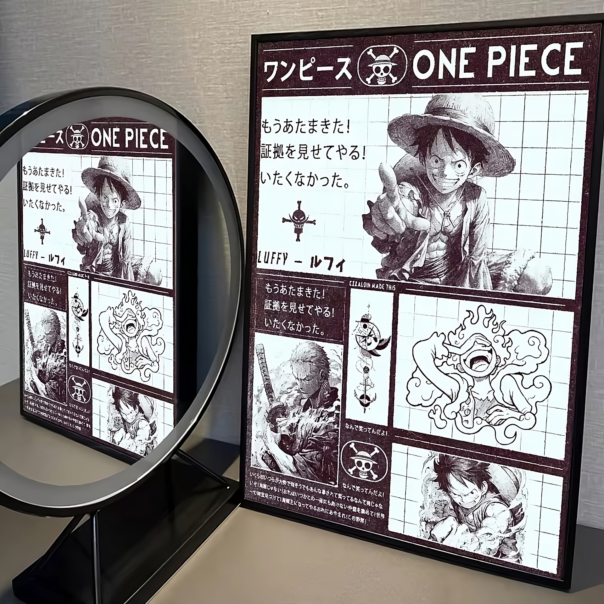 Anime One Piece Posters – Vintage Japanese Wall Art Decor