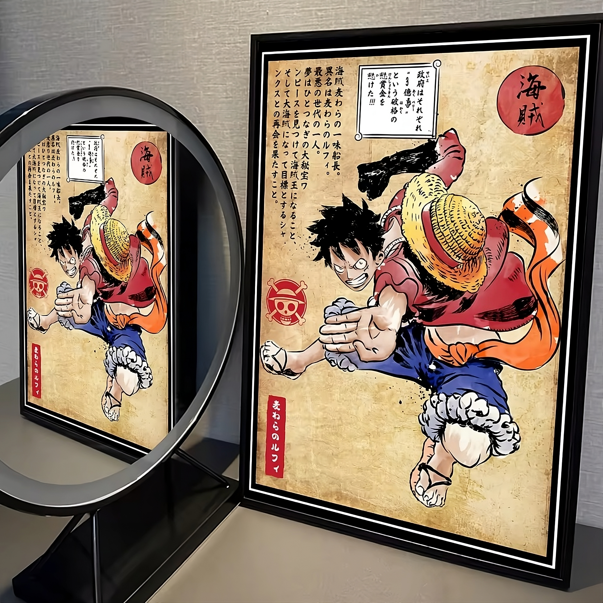 Anime One Piece Posters – Vintage Japanese Wall Art Decor