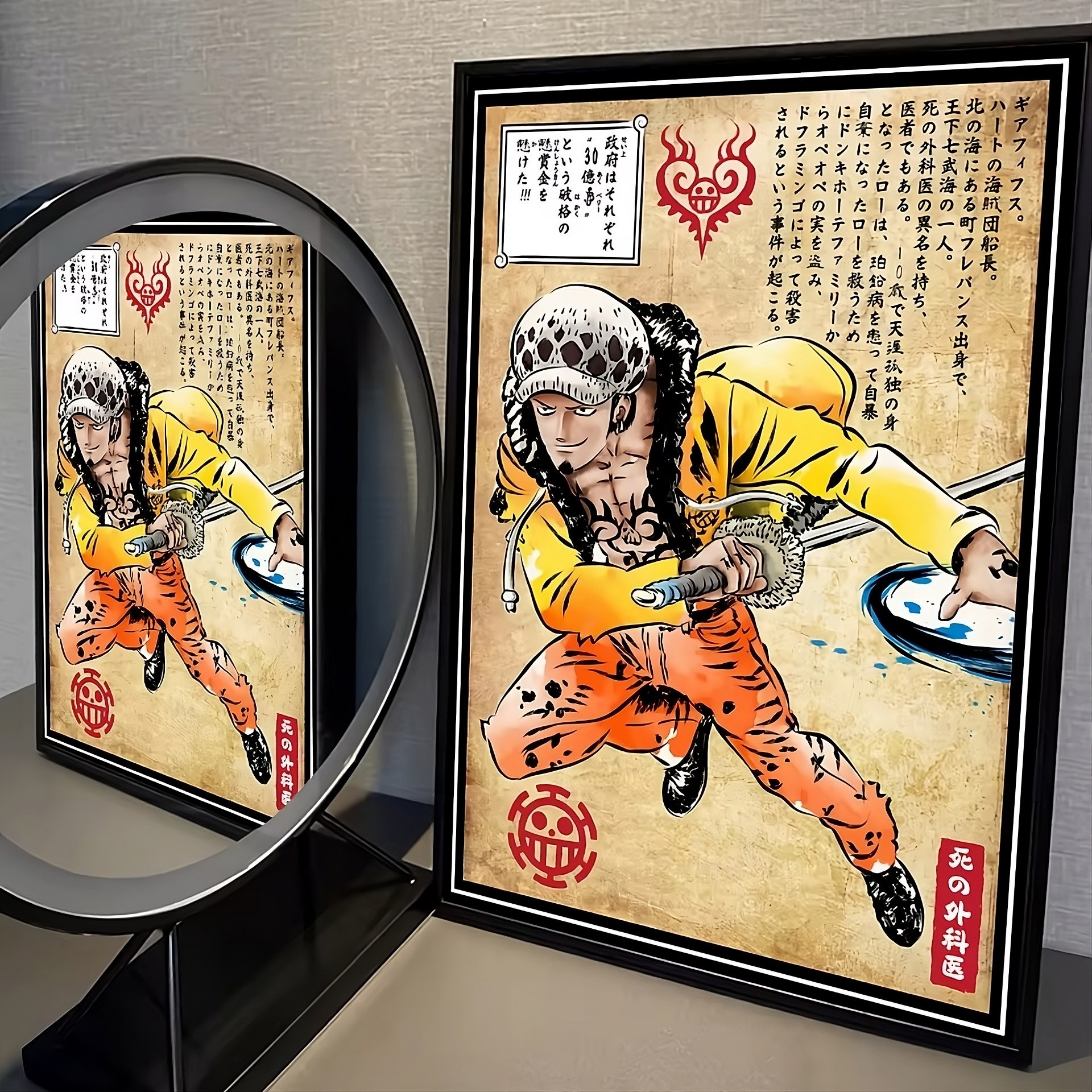 Anime One Piece Posters – Vintage Japanese Wall Art Decor