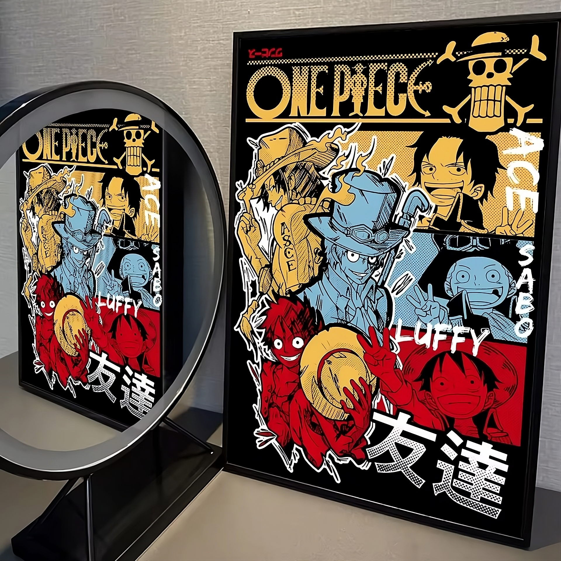 Anime One Piece Posters – Vintage Japanese Wall Art Decor
